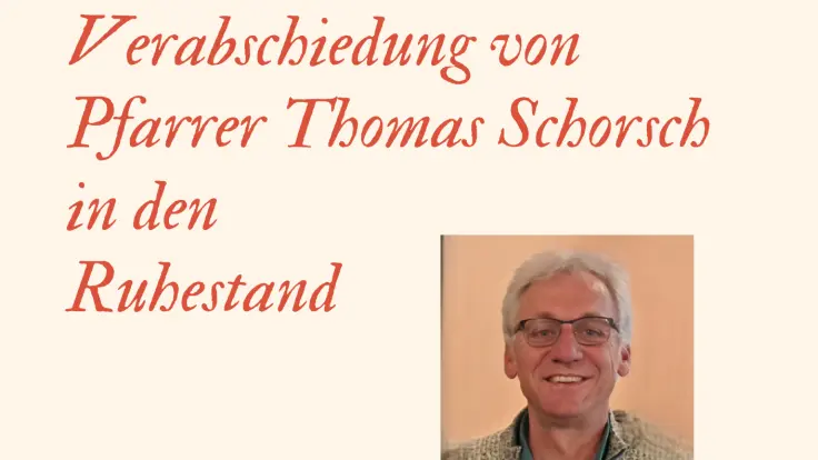 Verabschiedung von Pfarrer Schorsch